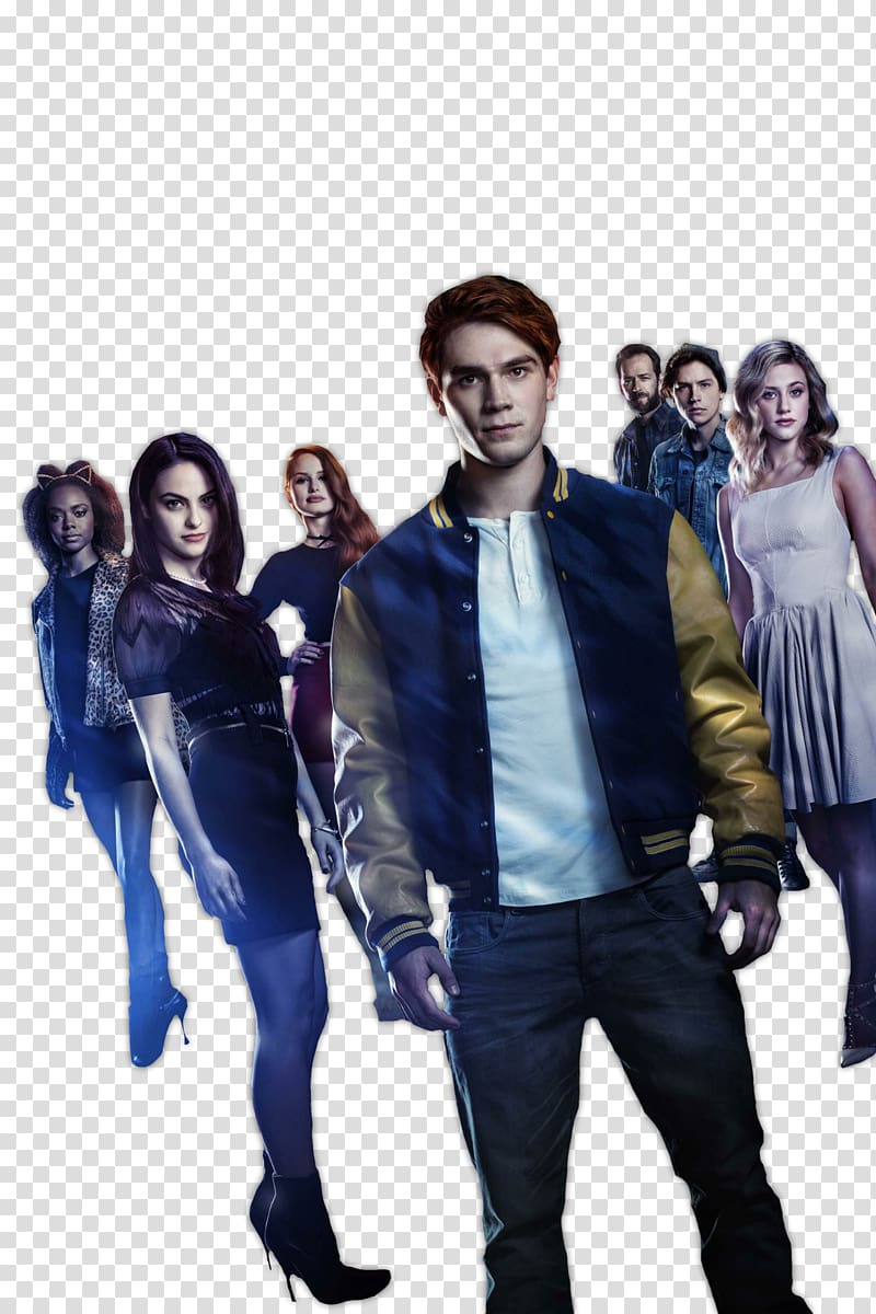 Betty Cooper Archie Andrews Veronica Lodge Jughead Jones Riverdale, Season 1, crew transparent background PNG clipart