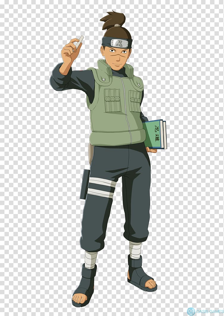 Iruka Umino Naruto Shippuden: Ultimate Ninja Storm Revolution Konohamaru Sarutobi Kakashi Hatake, naruto transparent background PNG clipart