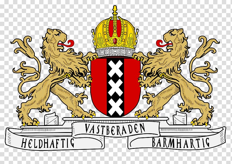 Coat of arms of Amsterdam South Holland Coat of arms of the Netherlands, others transparent background PNG clipart