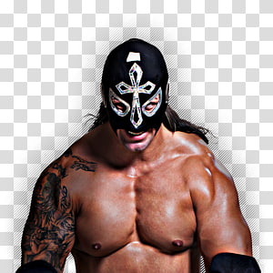 Mask Professional Wrestler Lucha Libre AAA Worldwide Heel, mask transparent background PNG clipart thumbnail