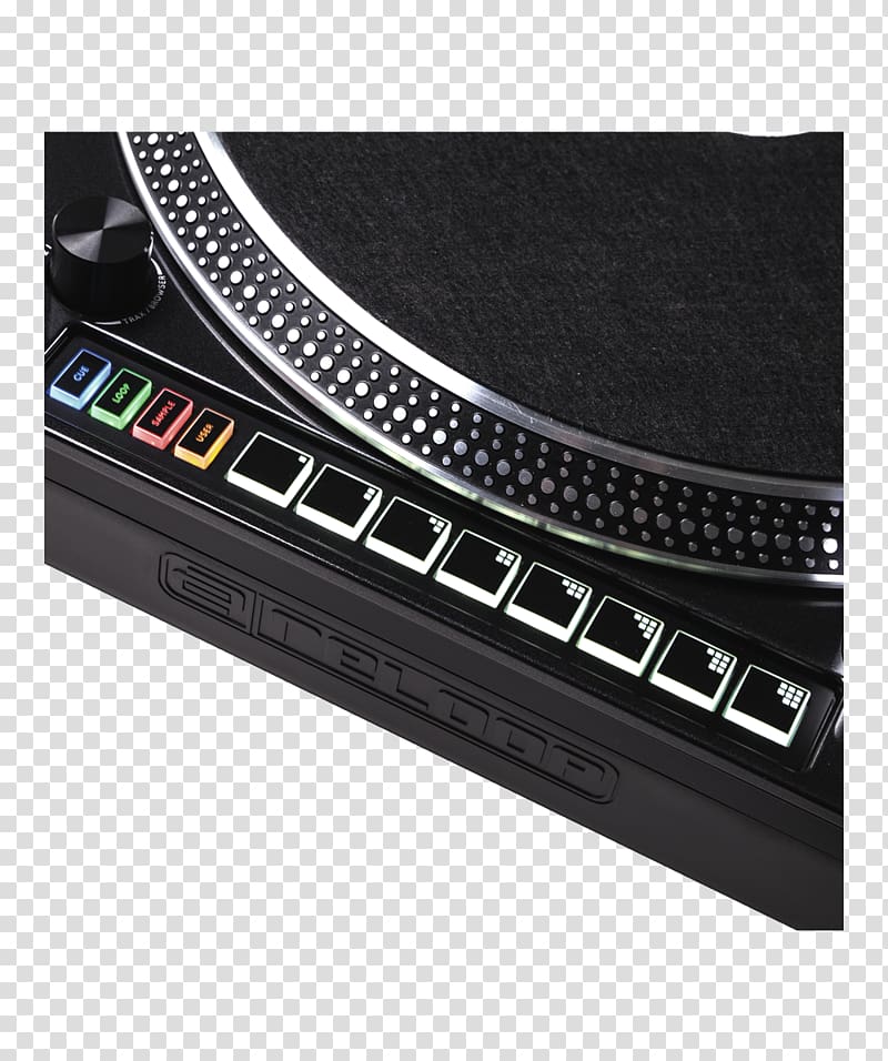 Reloop RP-8000 Turntablism Direct-drive turntable Phonograph, Turntable transparent background PNG clipart