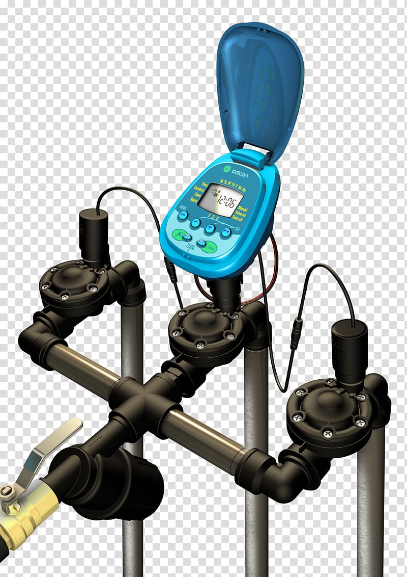 Irrigation Programmer Valve Sistema de riego Water, water transparent background PNG clipart