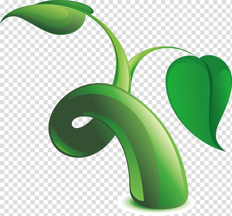 Plant Leaves Green Leaf, Green healthy plant elements transparent background PNG clipart