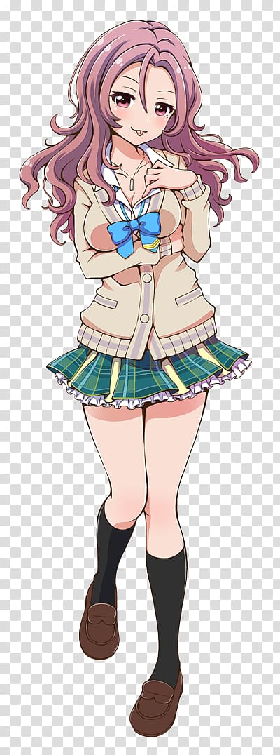 Battle Girl High School Cosplay Uniform Anime, girl School transparent background PNG clipart