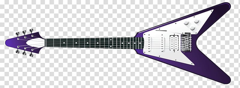 Electric guitar transparent background PNG clipart