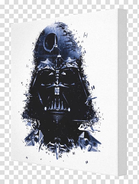 Anakin Skywalker Darth Maul Canvas print, ink landscape material transparent background PNG clipart