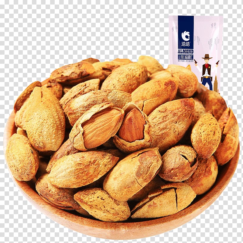 Pistachio Almond Nut Dried Fruit Food, almond transparent background PNG clipart