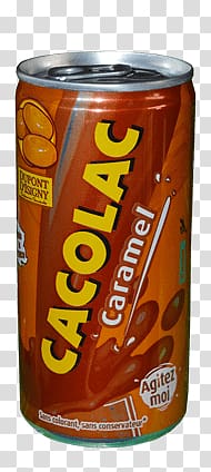 Cacolac caramel can, Cacolac Caramel Can transparent background PNG clipart