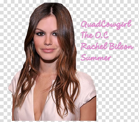 Rachel Bilson Long hair Hair coloring Layered hair Wig, Rachel Bilson transparent background PNG clipart