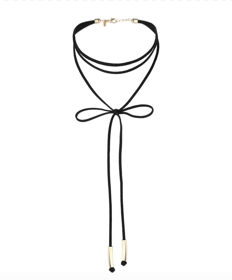 Choker Necklace Jewellery Bolo tie Collar, rope transparent background PNG clipart