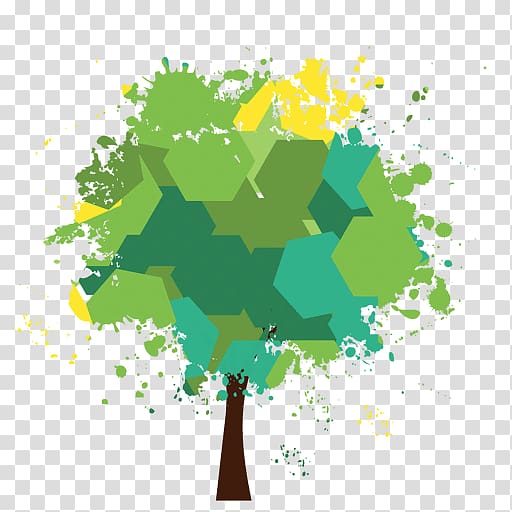 Tree Hexagon Desktop , tree transparent background PNG clipart