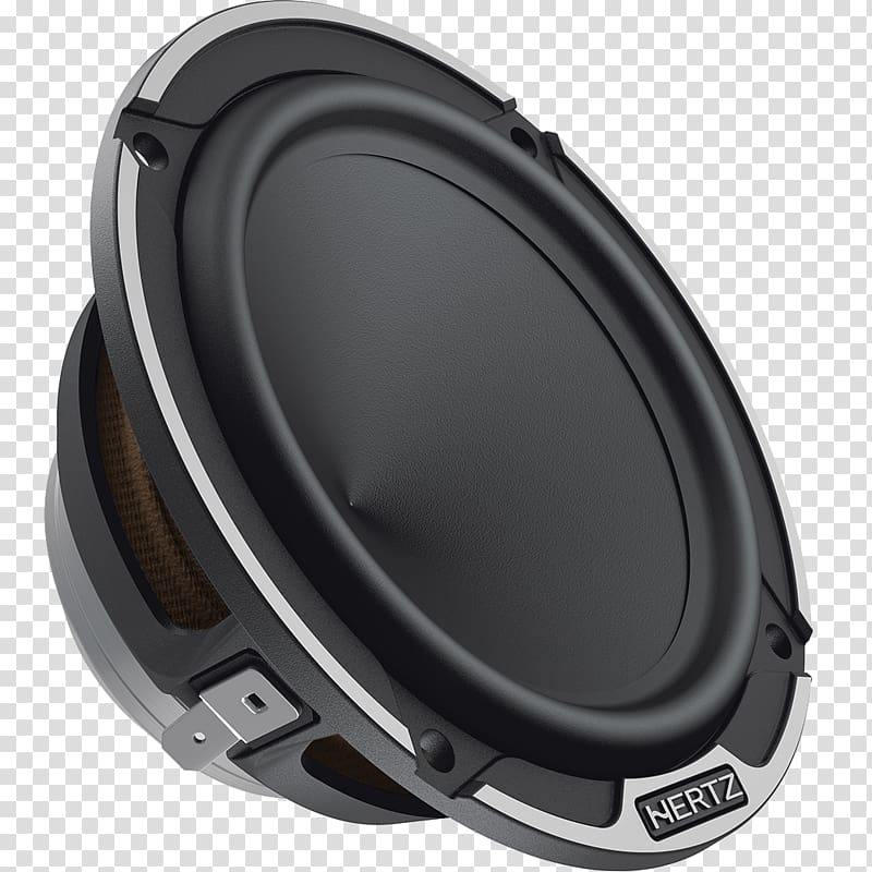 Mid-range speaker Hertz Subwoofer Loudspeaker Vehicle audio, audio speakers transparent background PNG clipart