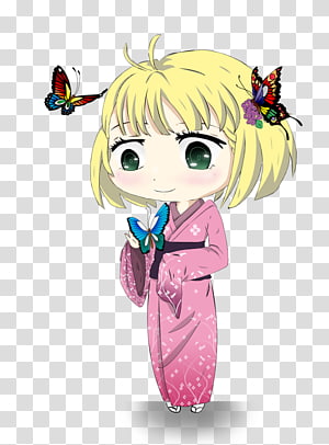 Human hair color Mangaka Figurine Legendary creature, chibi đoàn transparent background PNG clipart thumbnail