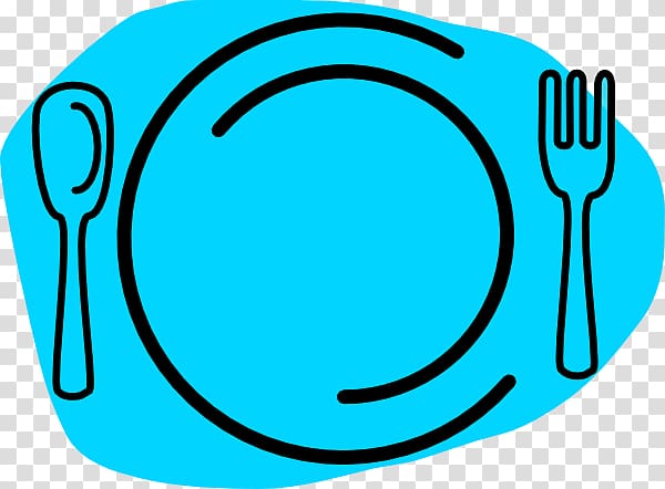 Knife Plate Fork Spoon , Blue Propeller transparent background PNG clipart