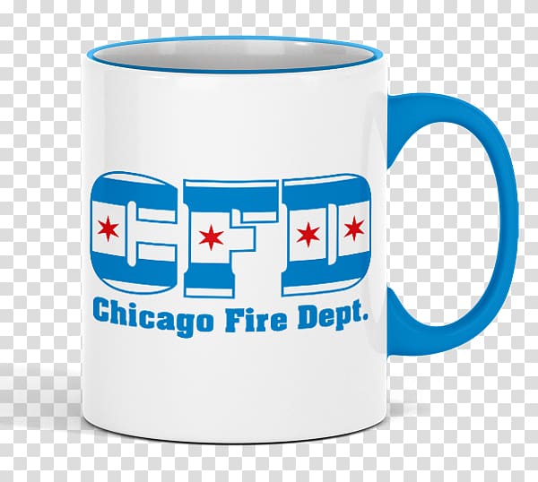 Coffee cup Chicago Fire Department Mug Ceramic Kop, White Summer Sale Poster transparent background PNG clipart