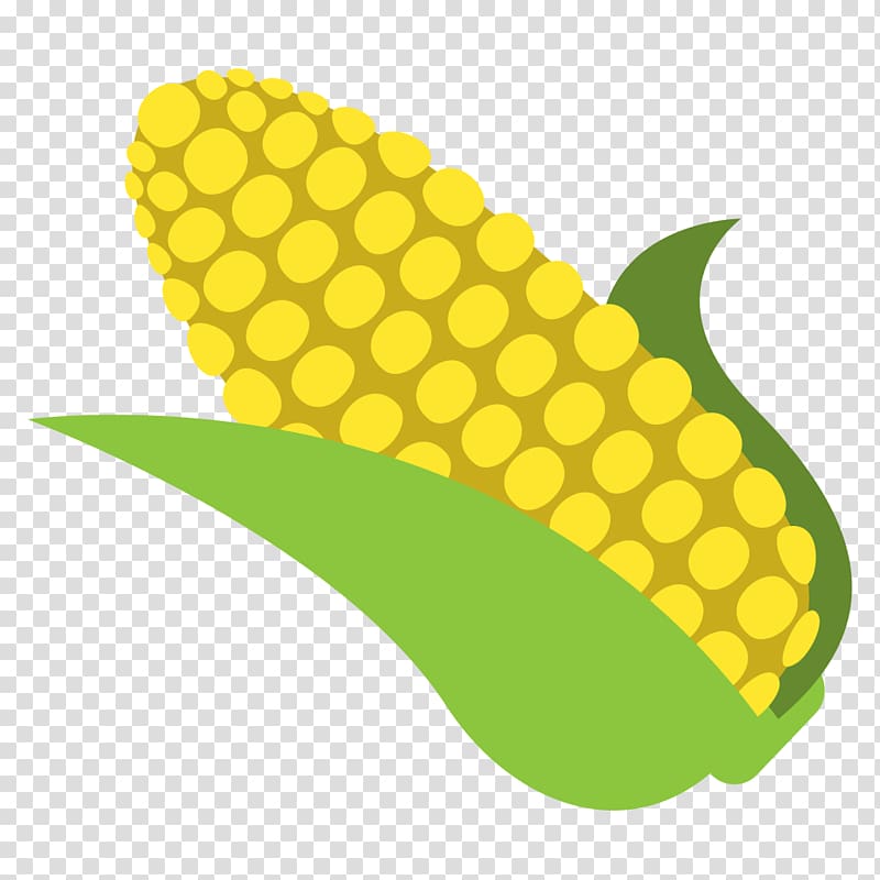 Emoji Maize Ear Symbol Thumb signal, corn transparent background PNG clipart