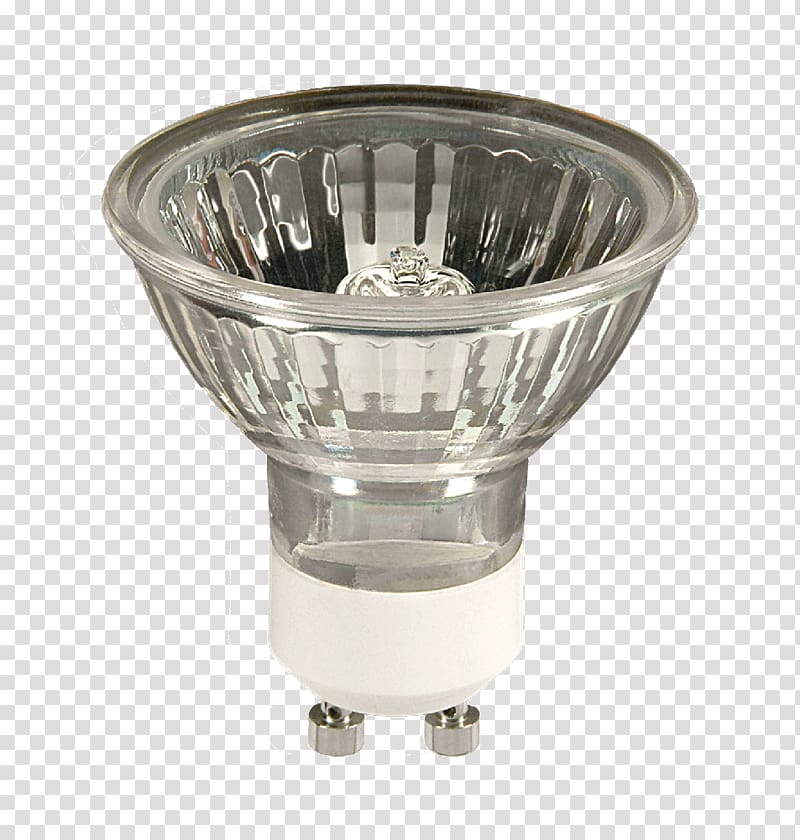 Multifaceted reflector Halogen lamp LED lamp Incandescent light bulb Bi-pin lamp base, light bulb material transparent background PNG clipart