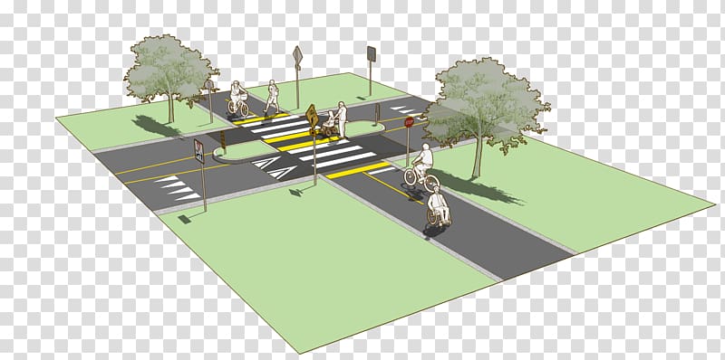 Shared use path Pedestrian Street Wheelchair, design transparent background PNG clipart