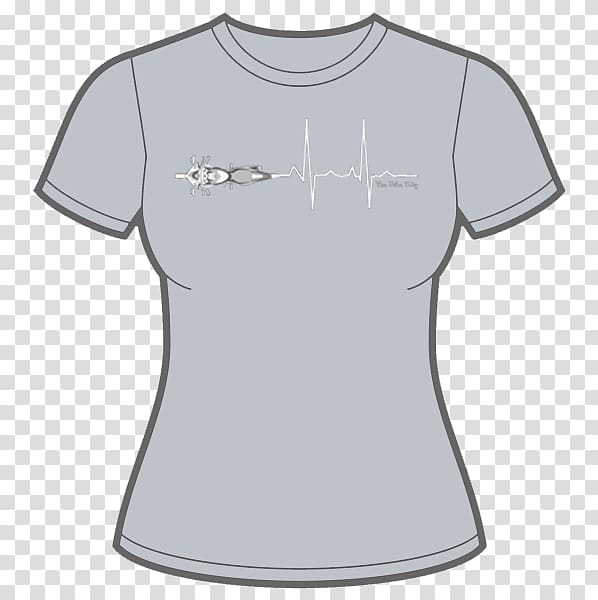 T-shirt Shoulder Sleeve, grey Heart transparent background PNG clipart