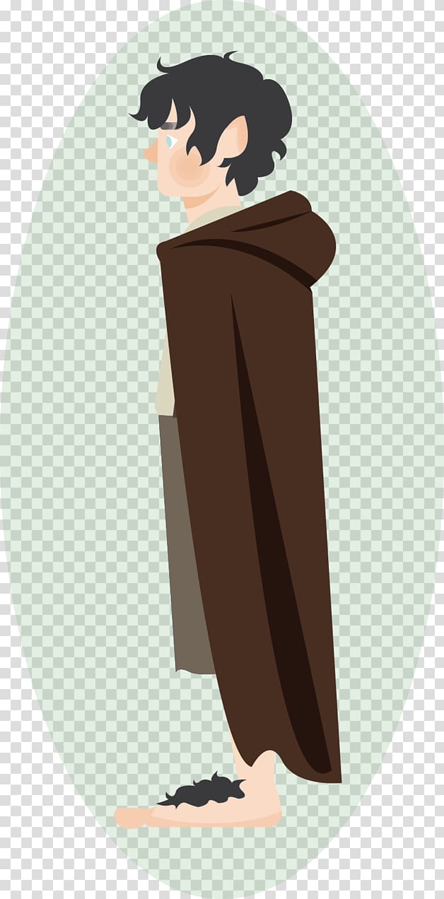 Shoulder Cartoon, Frodo Baggins transparent background PNG clipart