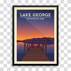 Adirondack Park Adirondack High Peaks Pure Adirondacks Lake George Poster, flame tower transparent background PNG clipart thumbnail