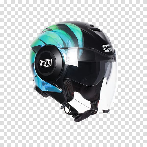 Motorcycle Helmets AGV Scooter, motorcycle helmets transparent background PNG clipart