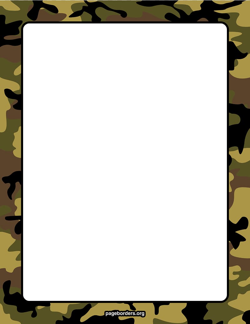 green, black, and beige camouflage frame, Military camouflage , Camo transparent background PNG clipart