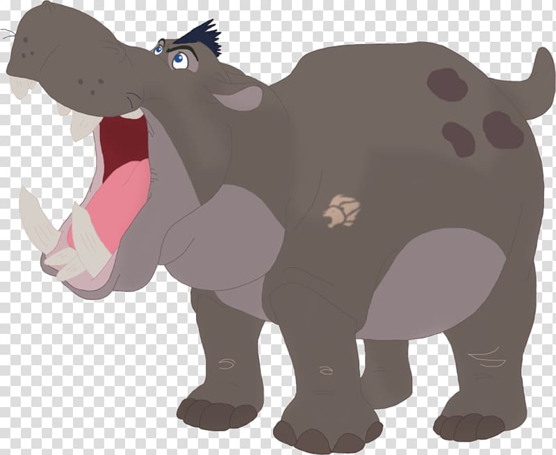 Hippopotamus Beshte Bunga Reirei Lion, gecko transparent background PNG clipart