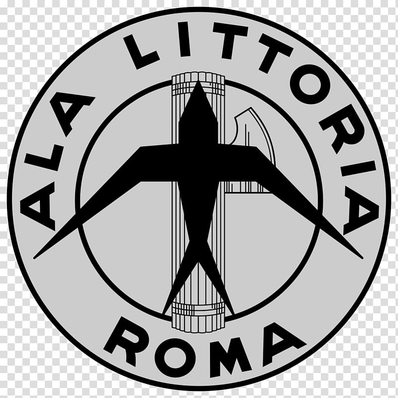 Latina Ala Littoria Roma Airline Fascism, Mussolini transparent background PNG clipart