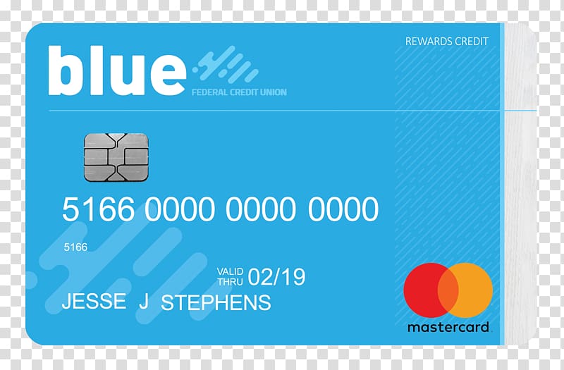 Credit card MasterCard Cash advance Payment card, Blue Business Card transparent background PNG clipart