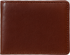 Brown Leather Bifold Wallet transparent background PNG clipart thumbnail