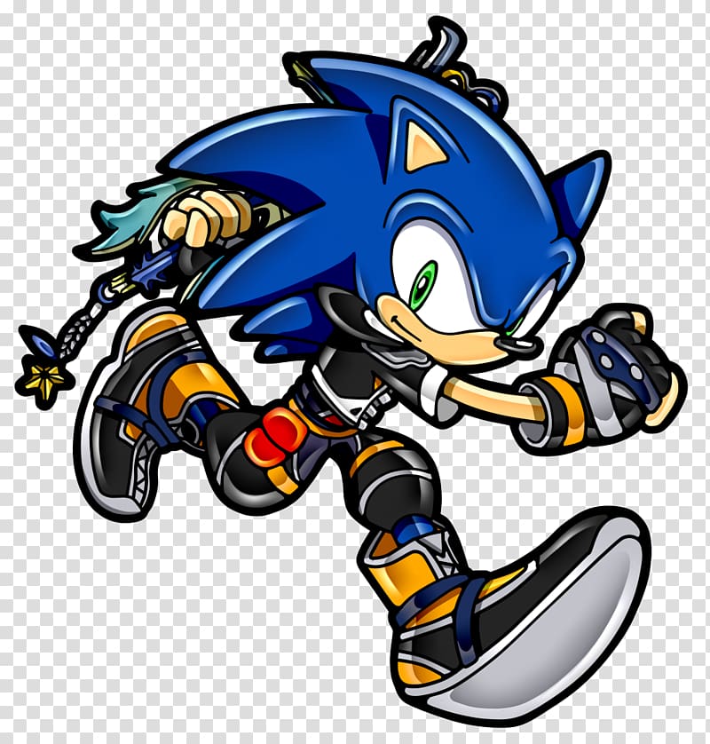 Kingdom Hearts Sonic & Sega All-Stars Racing Sonic & Knuckles Sora, Sonic transparent background PNG clipart