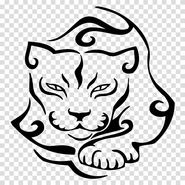 Cougar Black panther Lion Leopard , sketch transparent background PNG clipart