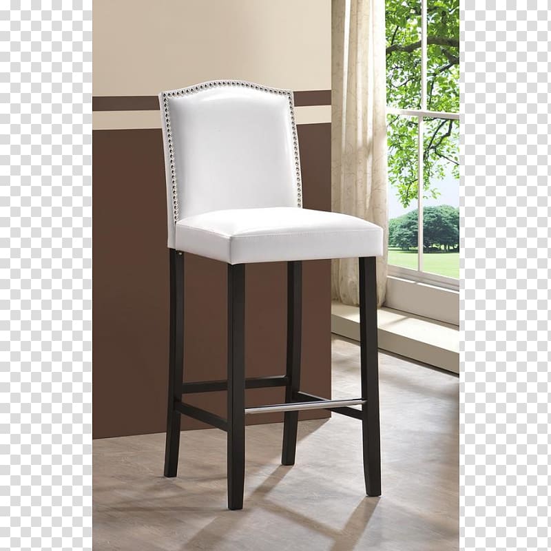 Bar stool Parchment Faux Leather (D8568) Seat Chair, furniture moldings transparent background PNG clipart