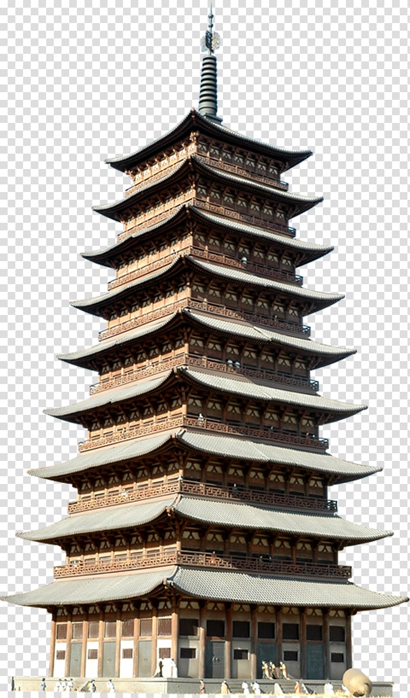 Leifeng Pagoda , japan landmark transparent background PNG clipart