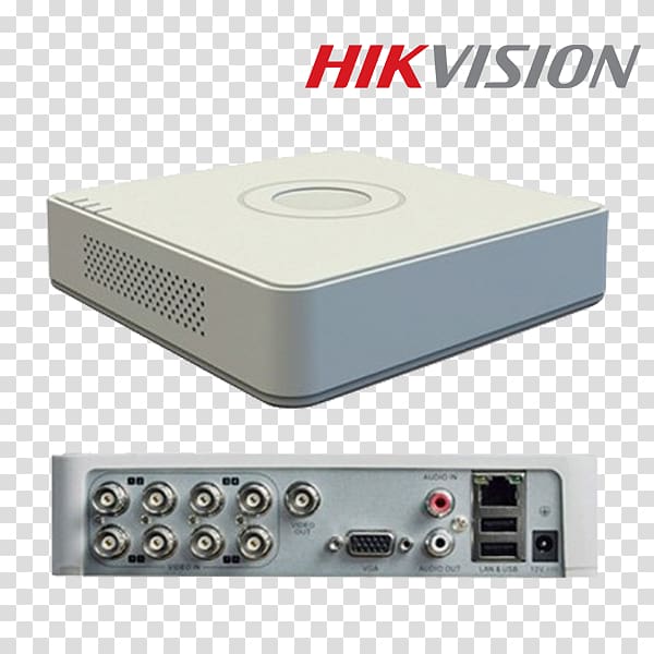 Digital Video Recorders Hikvision Network video recorder H.264/MPEG-4 AVC High-definition television, Camera transparent background PNG clipart