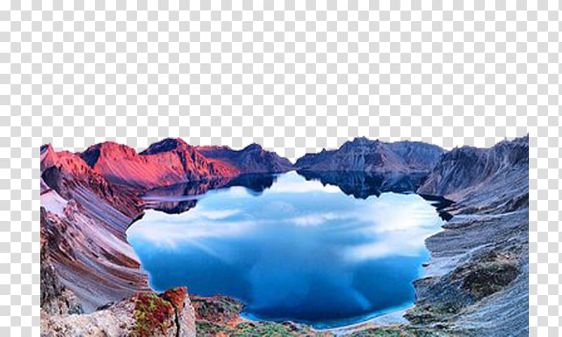 Baekdu Mountain Changchun Ryanggang Province Changbai Korean Autonomous County Heaven Lake, Changbai Mountain transparent background PNG clipart