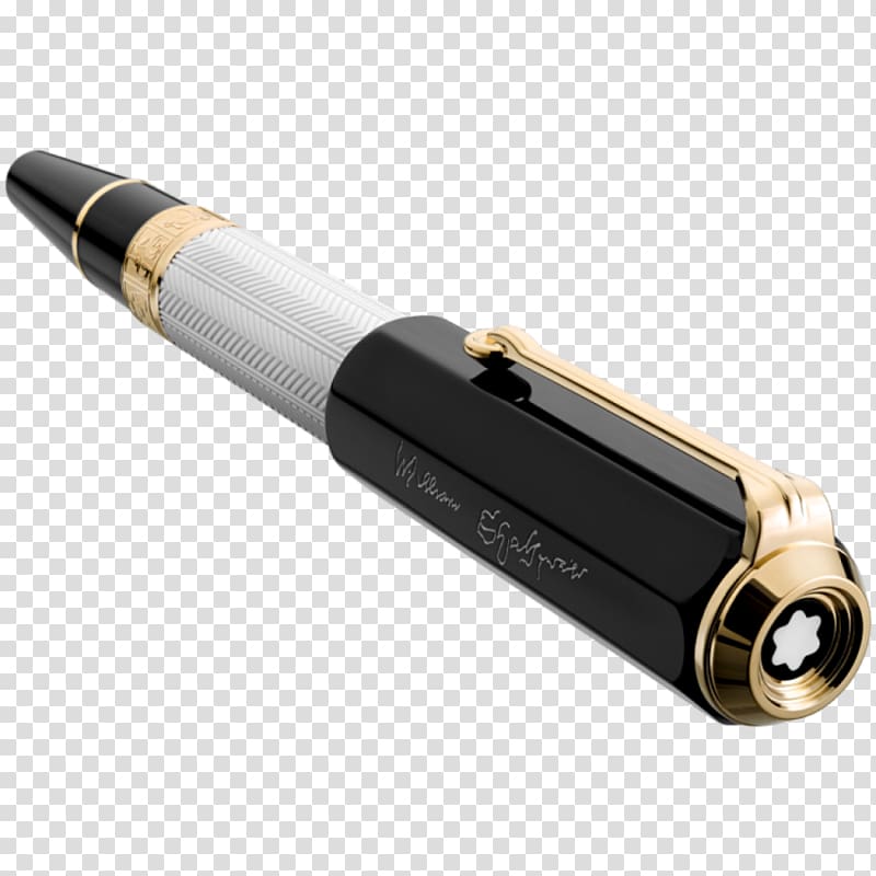 Montblanc Pens Macbeth Meisterstück Rollerball pen, william shakespeare transparent background PNG clipart