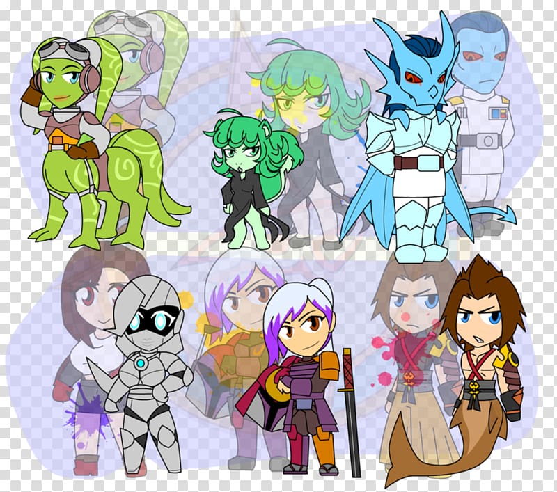 Star Wars: Thrawn Artist, Chibi dragon transparent background PNG clipart