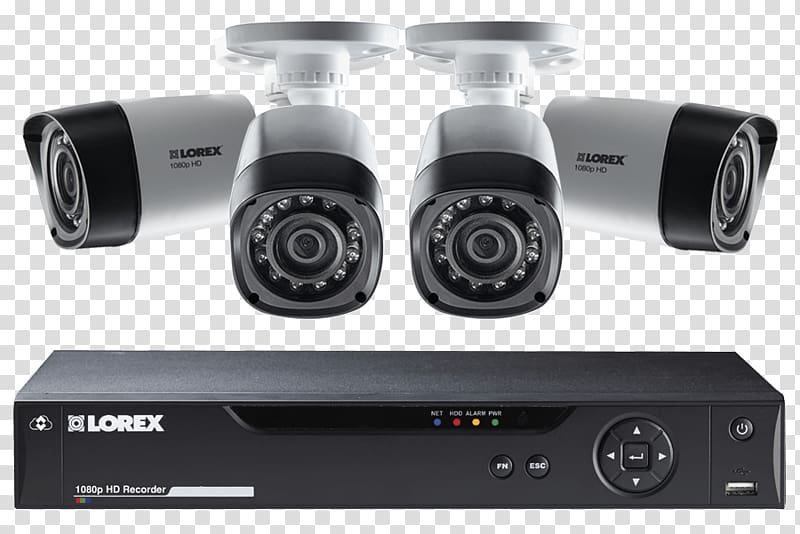 Lorex Technology Inc Closed-circuit television Digital Video Recorders Wireless security camera 1080p, Camera transparent background PNG clipart