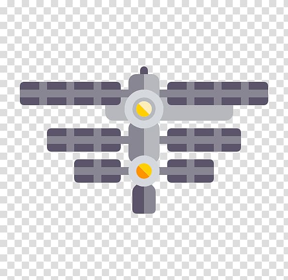 International Space Station Satellite Scalable Graphics Icon, Creative Space Station transparent background PNG clipart