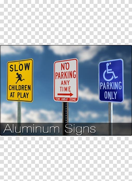 Traffic sign Aluminium Art, Both Side Flyer transparent background PNG clipart
