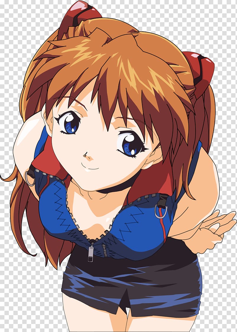 Asuka Langley Soryu Shinji Ikari Misato Katsuragi Rei Ayanami Evangelion, Asuka Langley Soryu transparent background PNG clipart