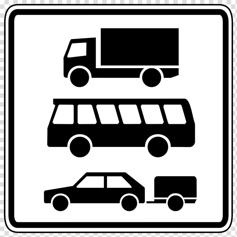 Bus Traffic sign Truck Overtaking Road, Traffic Signs transparent background PNG clipart