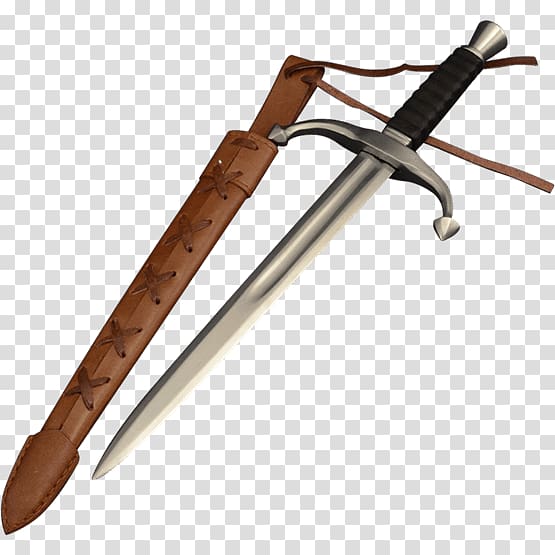 Sabre Parrying dagger Sword Weapon, Sword transparent background PNG clipart