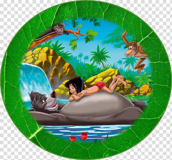 The Jungle Book The Second Jungle Book Shere Khan Baloo Mowgli, jungle decoration transparent background PNG clipart