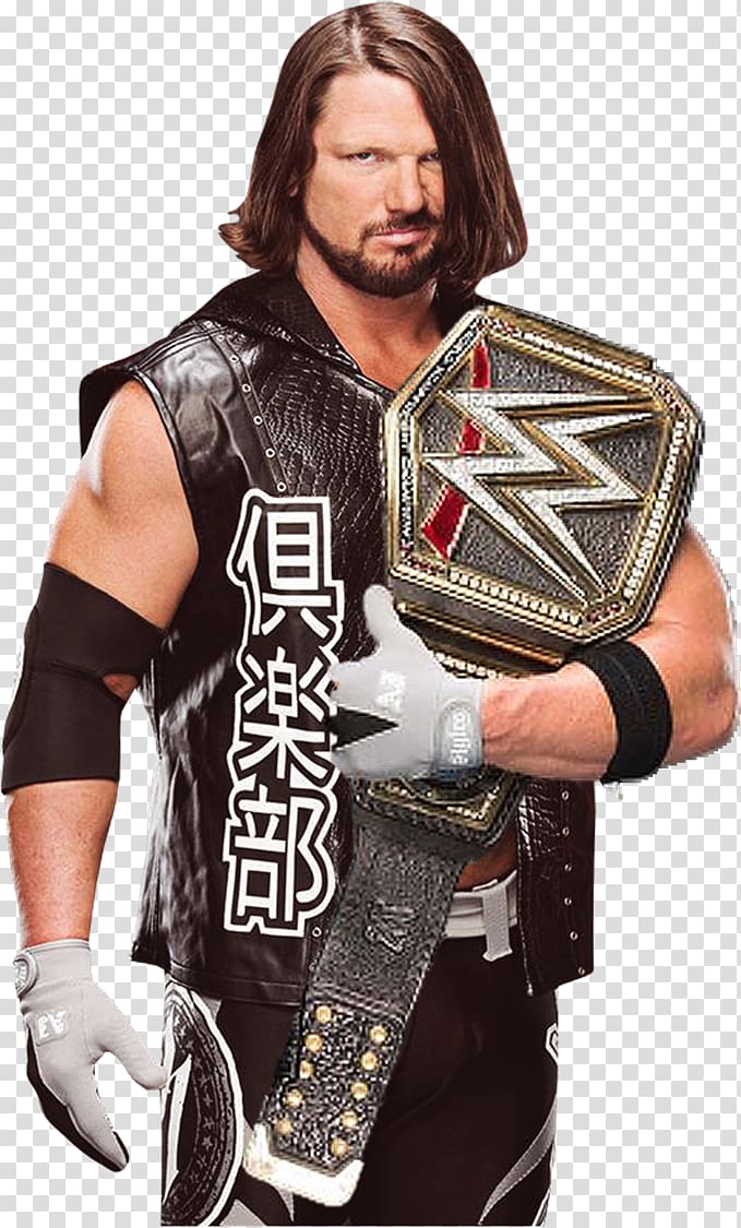 A.J. Styles WWE Championship WWE SmackDown WWE United States Championship WWE Intercontinental Championship, aj styles transparent background PNG clipart