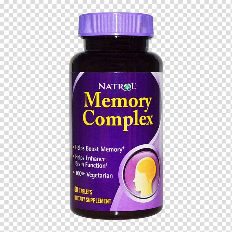 Dietary supplement Natrol Memory improvement Modified-release dosage, memory transparent background PNG clipart