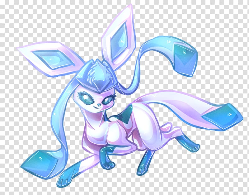 Glaceon Eevee, pokemon transparent background PNG clipart