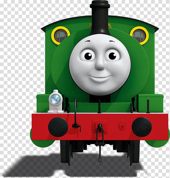 green and red Thomas and Friends train art, Percy Thomas & Friends James the Red Engine Train, train transparent background PNG clipart